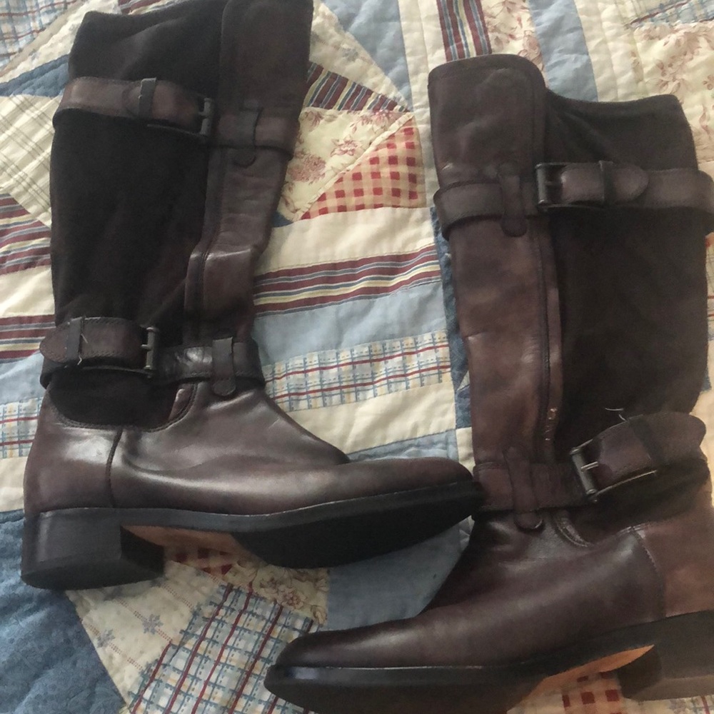 Cole Haan Leather Boots. Gently worn